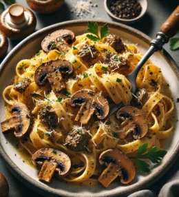 Truffle Mushroom Pasta